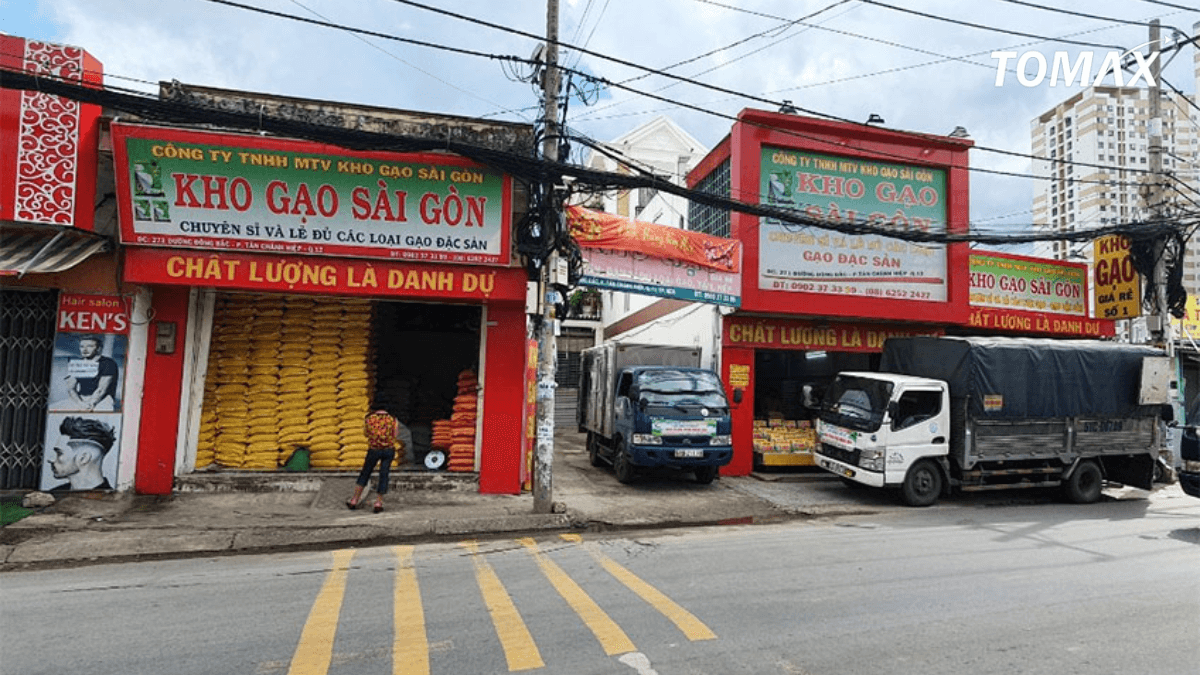 bán gạo sạch gần đây