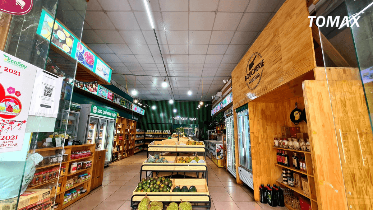 cửa hàng nông sản hữu cơ tại tphcm