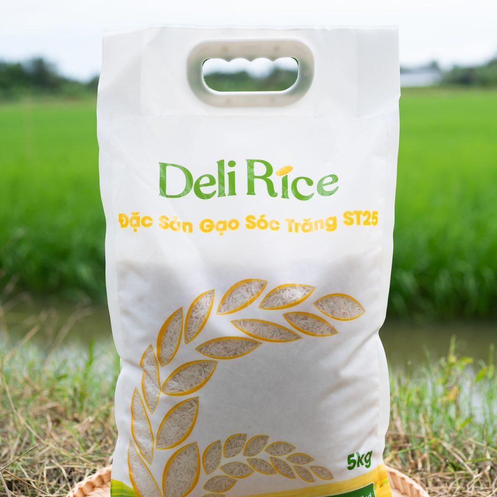 Giá gạo ST25 được bán trên website của TOMAX dao động từ 44.500 đến 57.000 VNĐ