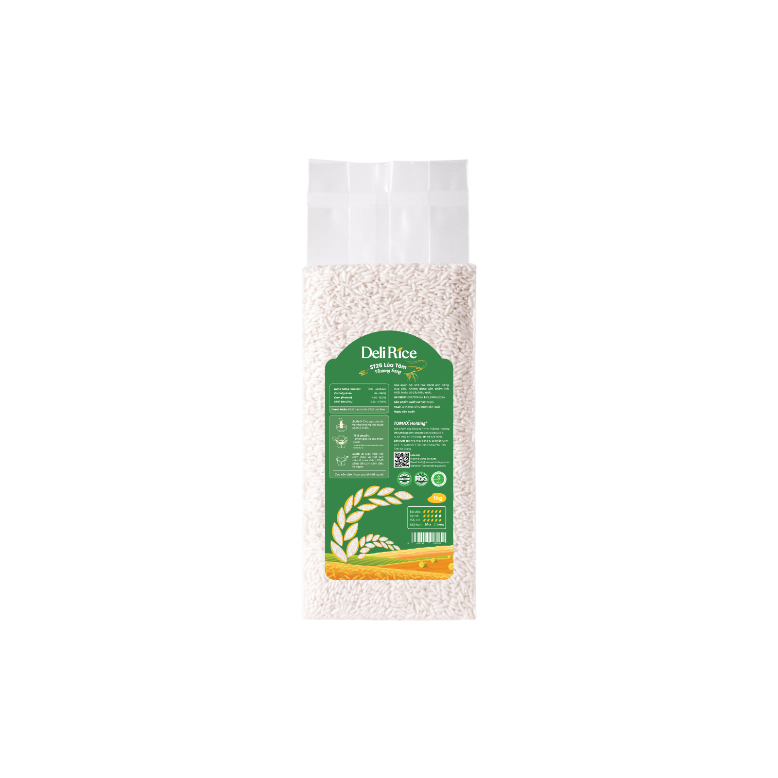 Gạo ST25 lúa tôm 1kg