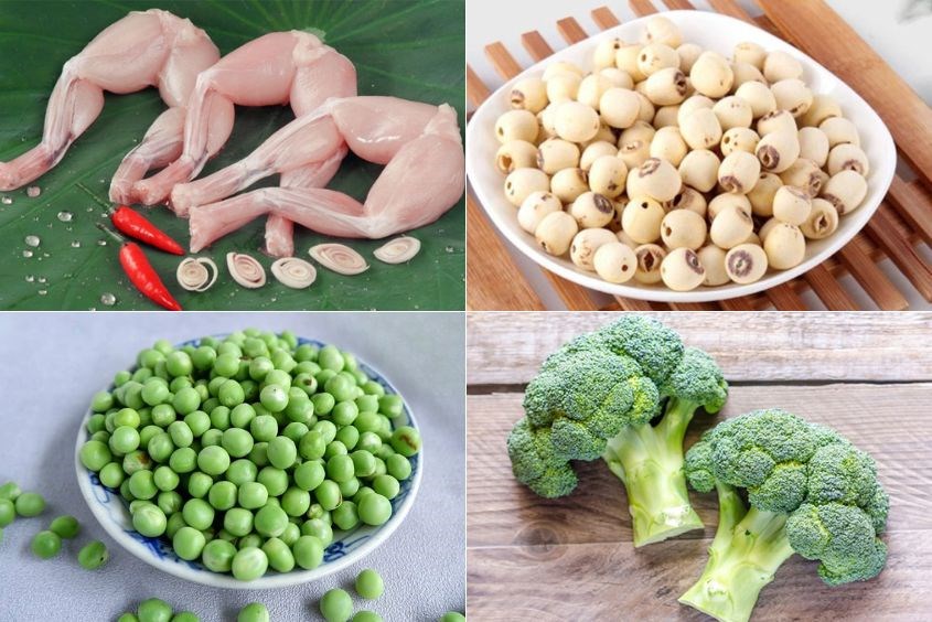 Cách nấu cháo ếch ăn dặm